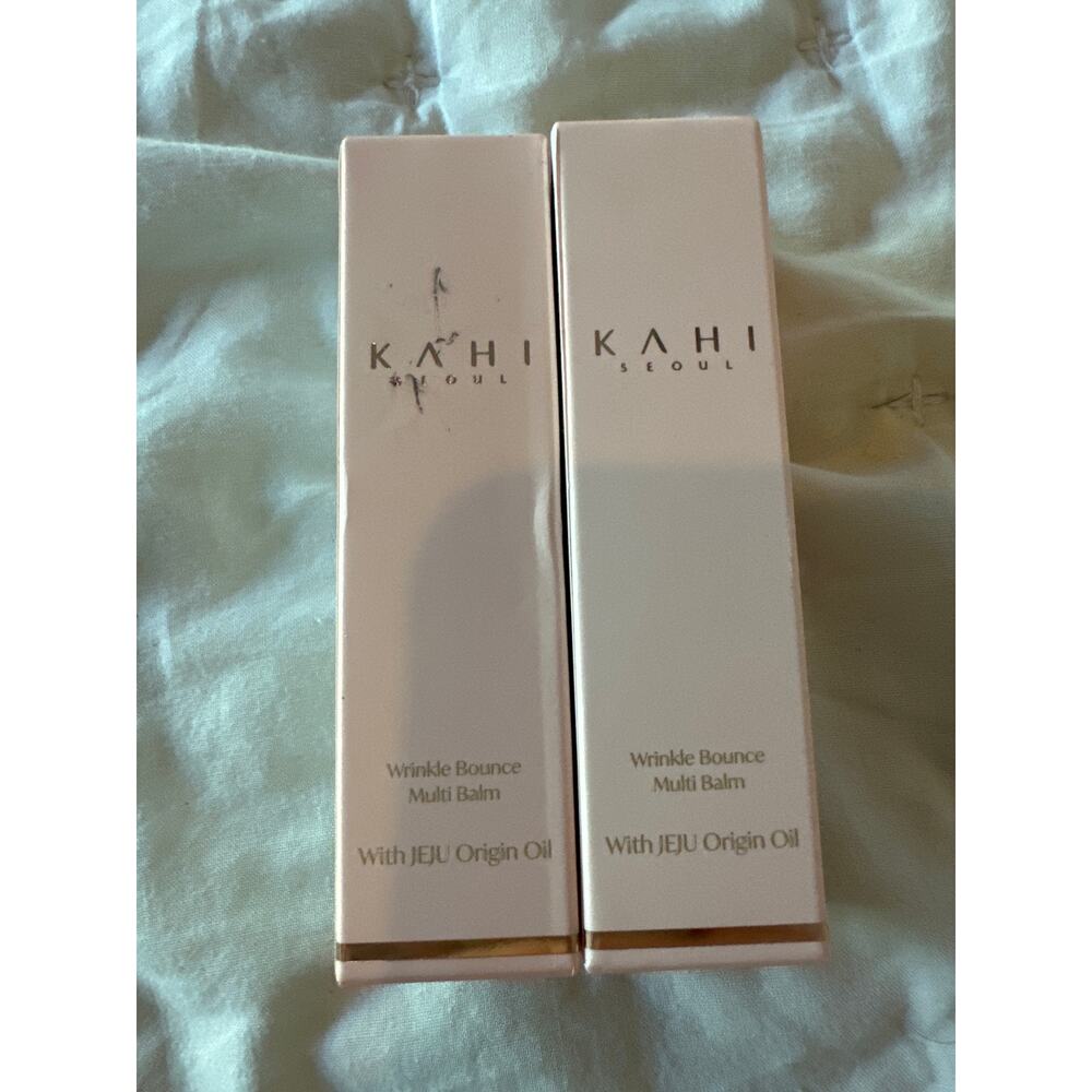 KAHI Wrinkle Bounce Multi Balm With JEJU Origin Oil - Facial Moisturizer -2 Pack